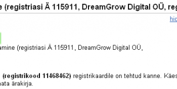 dreamgrow-asutamine-email