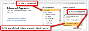 GA Segment rakendamine 2