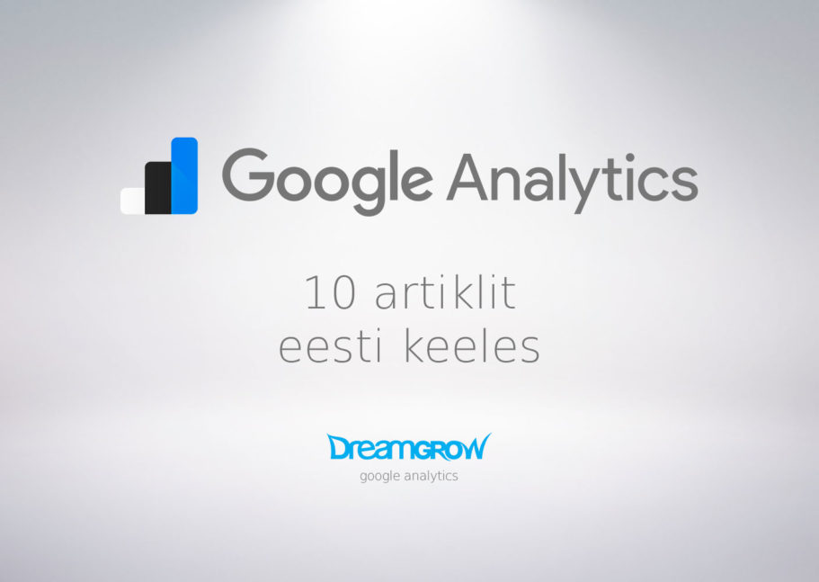 google analytics eesti keeles