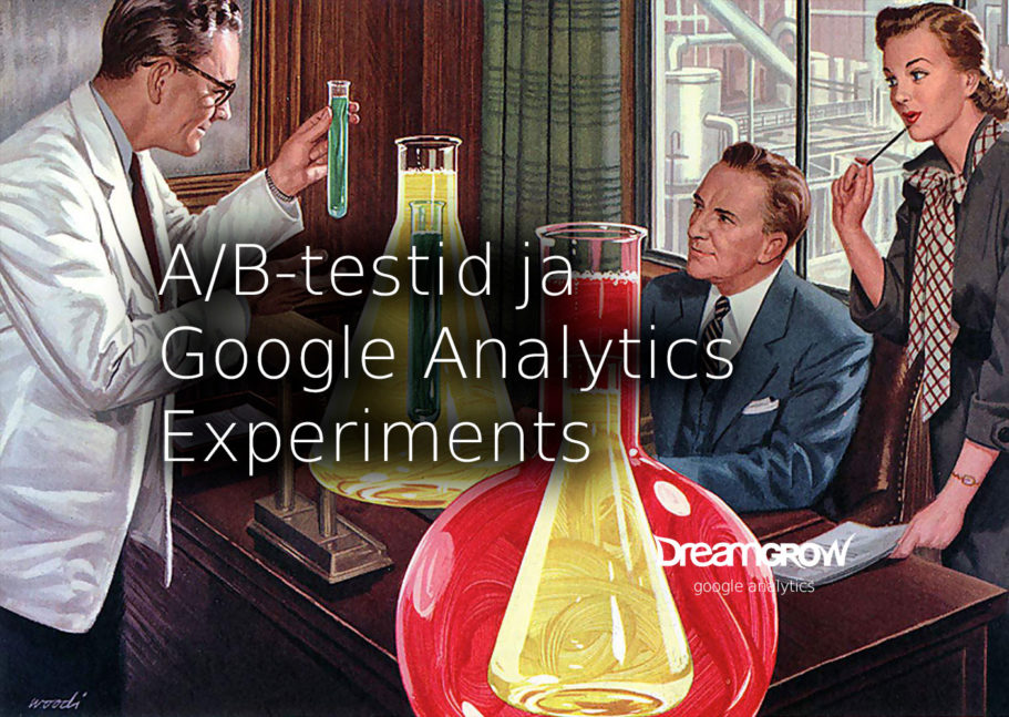 ab testimine google analytics