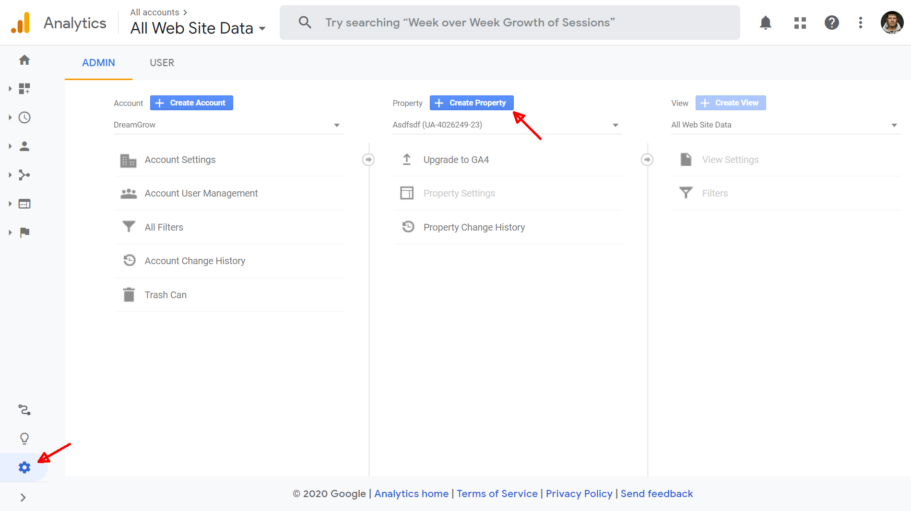 google analytics 4 seadistamine 1