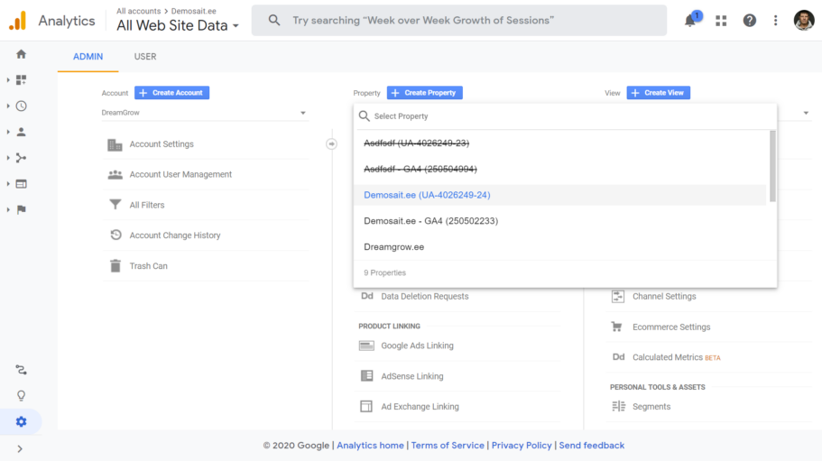 google analytics 4 seadistamine 9